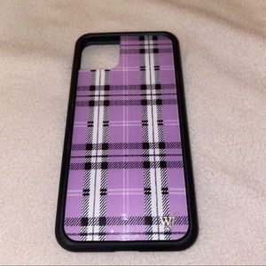 Wildflower Lavender Plaid iPhone 11 Pro Max